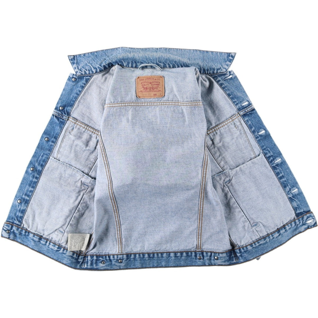 Levi's Euro Model Denim Jacket, Men's Size Small cotton blue type Vintage Second Hand