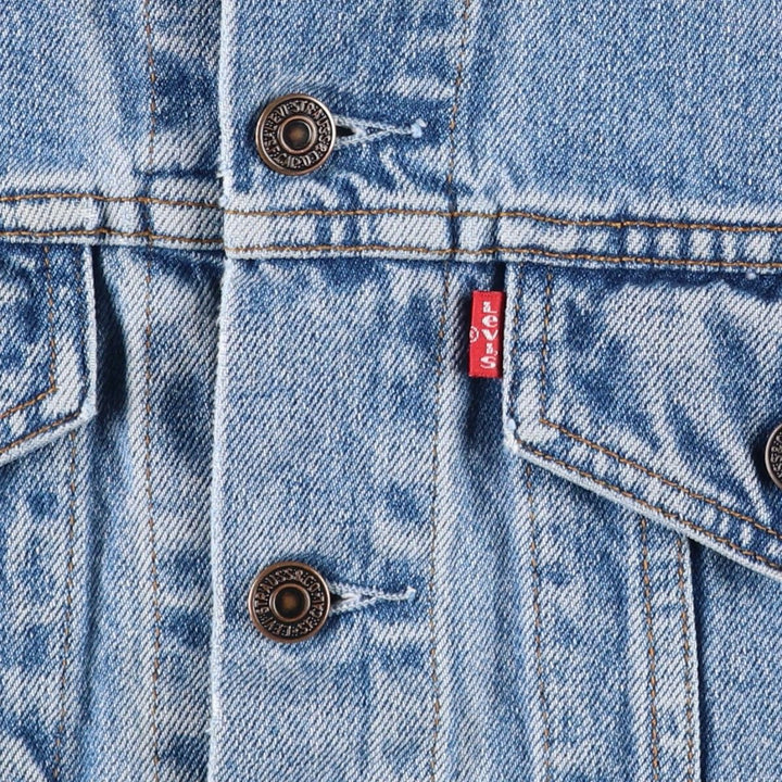 Levi's Euro Model Denim Jacket, Men's Size Small cotton blue type Vintage Second Hand
