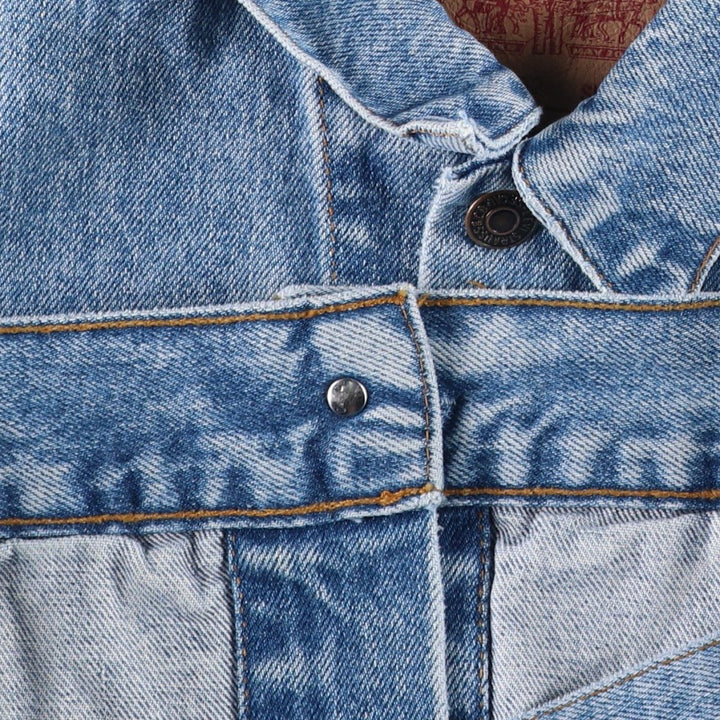 Levi's Euro Model Denim Jacket, Men's Size Small cotton blue type Vintage Second Hand