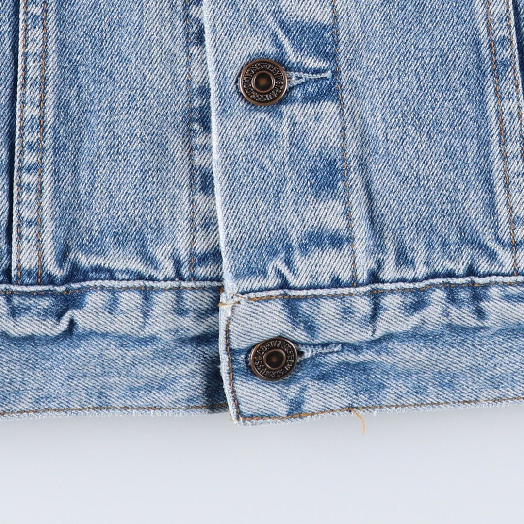 Levi's Euro Model Denim Jacket, Men's Size Small cotton blue type Vintage Second Hand