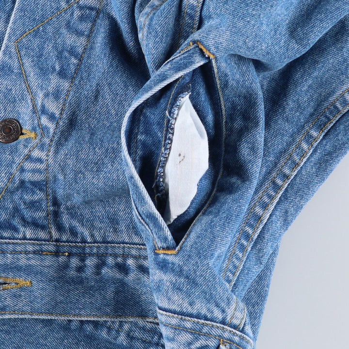 Lee denim jacket, men's size M cotton blue type Vintage Second Hand