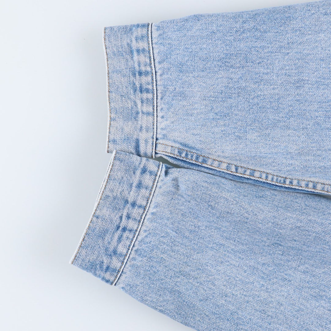 1990'S Levi's 70503-02 Euro Model Denim Jacket (G-Jean), Made in Spain, Men's XXL equivalent, Vintage. cotton Blue type light blue Vintage Second Hand