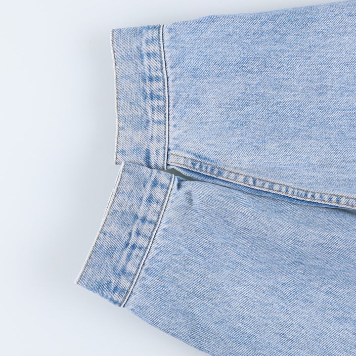 1990'S Levi's 70503-02 Euro Model Denim Jacket (G-Jean), Made in Spain, Men's XXL equivalent, Vintage. cotton Blue type light blue Vintage Second Hand