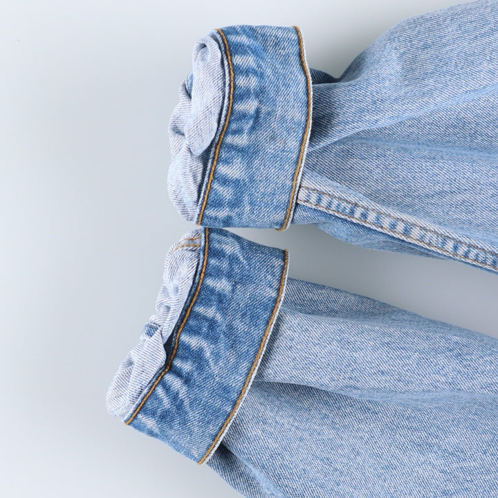 1990'S Levi's 70503-02 Euro Model Denim Jacket (G-Jean), Made in Spain, Men's XXL equivalent, Vintage. cotton Blue type light blue Vintage Second Hand
