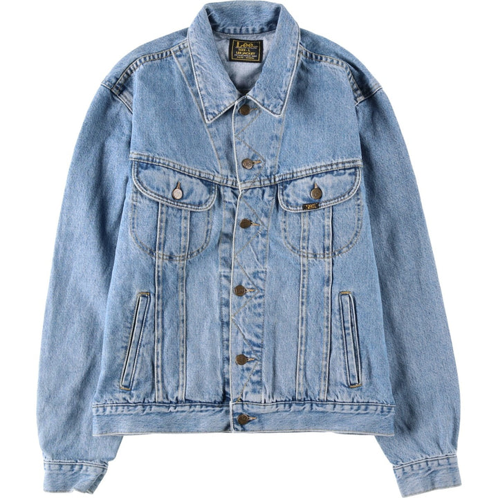 Lee LEE JACKET Denim Jacket G-Jean Men's Size L cotton Blue type light blue Vintage Second Hand