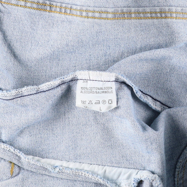 Lee LEE JACKET Denim Jacket G-Jean Men's Size L cotton Blue type light blue Vintage Second Hand