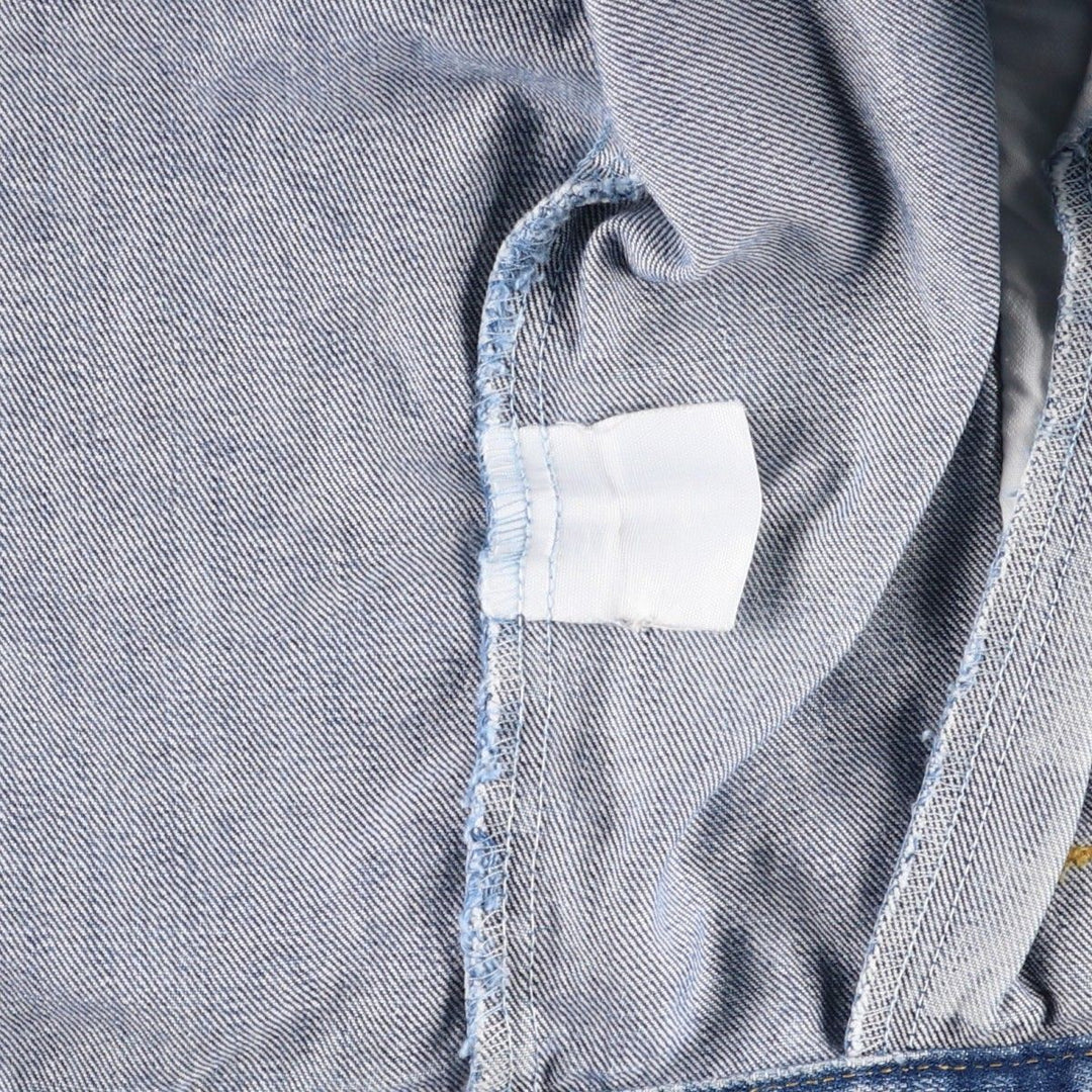 Lee SANFORIZED denim jacket, made in USA, men's size XL (approx.), vintage. cotton blue type Vintage Second Hand