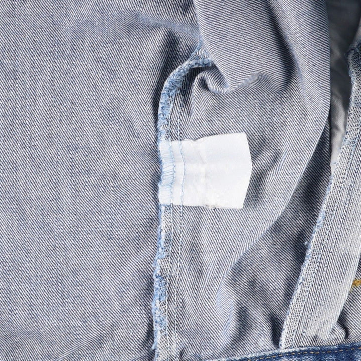 Lee SANFORIZED denim jacket, made in USA, men's size XL (approx.), vintage. cotton blue type Vintage Second Hand
