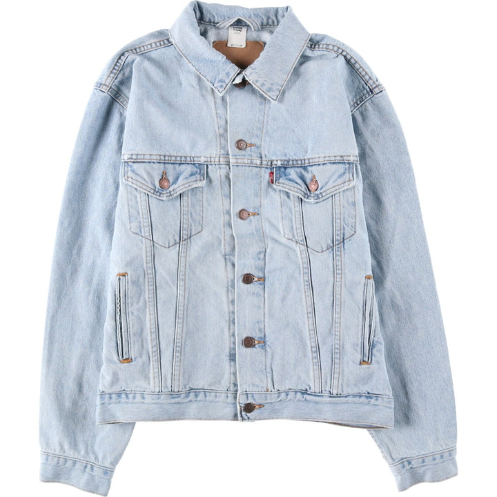 2000'S Levi's 70507-0311 Denim Jacket (Men's Size M) cotton Blue type light blue Vintage Second Hand