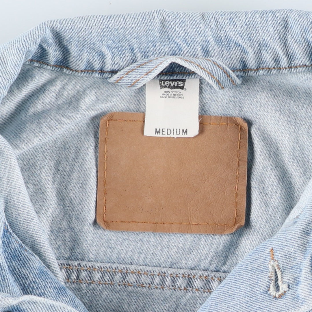 2000'S Levi's 70507-0311 Denim Jacket (Men's Size M) cotton Blue type light blue Vintage Second Hand