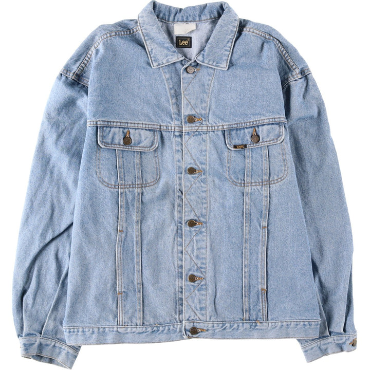 Lee RIDERS denim jacket, men's size XL. unclear Blue type light blue Vintage Second Hand