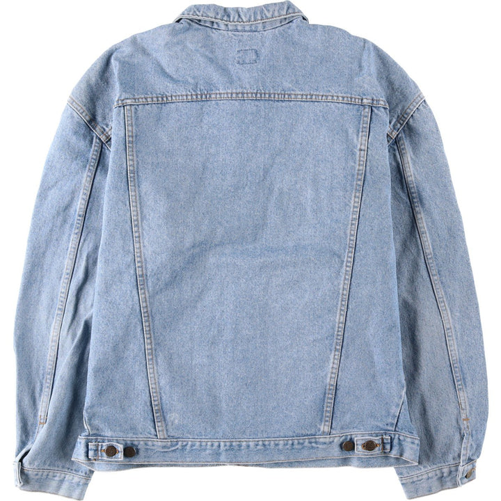 Lee RIDERS denim jacket, men's size XL. unclear Blue type light blue Vintage Second Hand