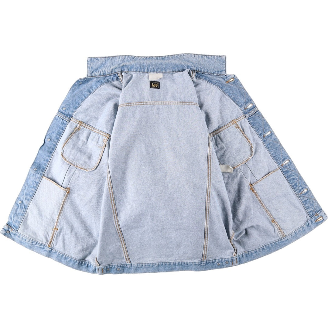 Lee RIDERS denim jacket, men's size XL. unclear Blue type light blue Vintage Second Hand