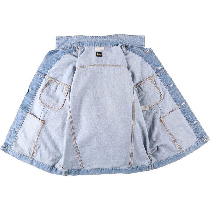 Lee RIDERS denim jacket, men's size XL. unclear Blue type light blue Vintage Second Hand