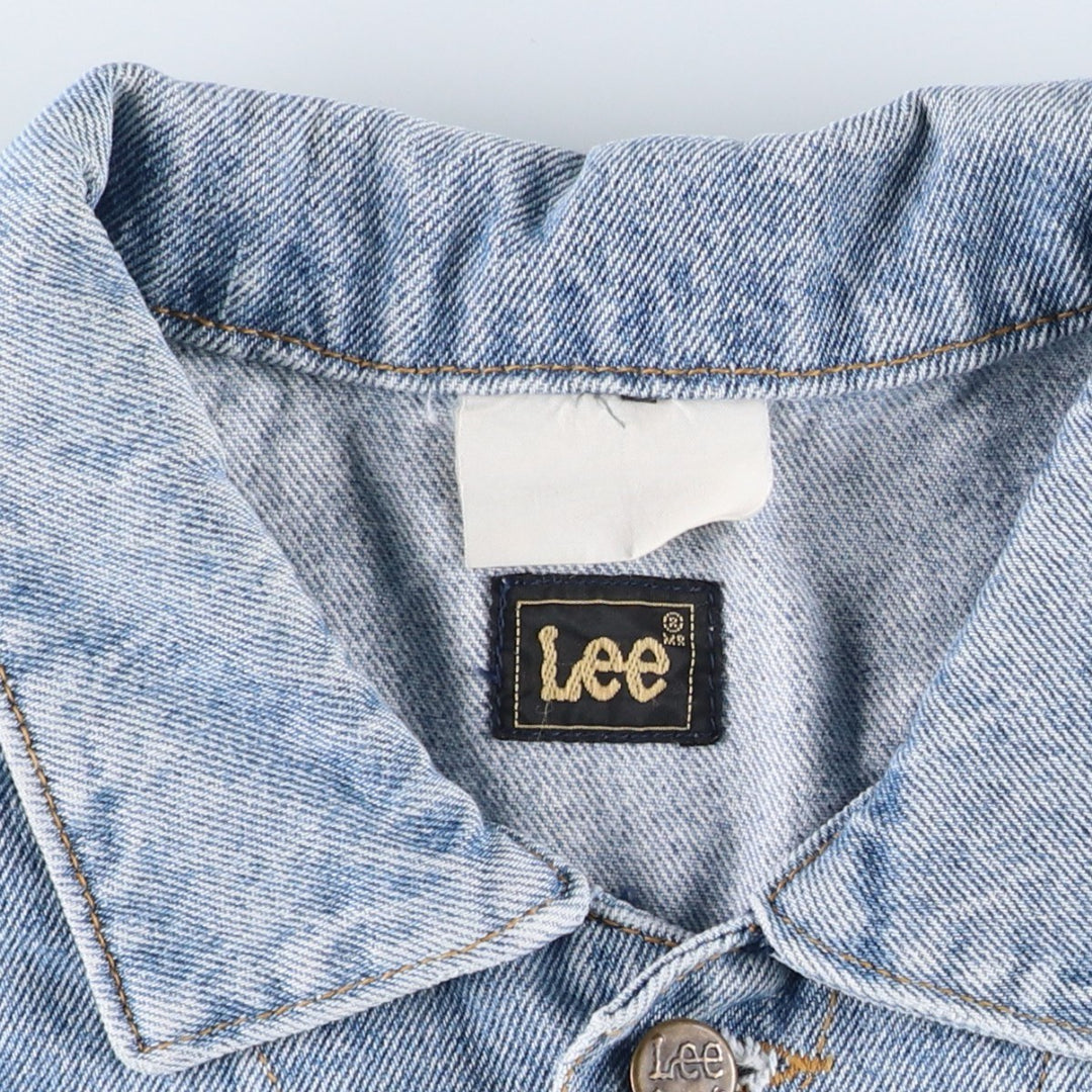 Lee RIDERS denim jacket, men's size XL. unclear Blue type light blue Vintage Second Hand
