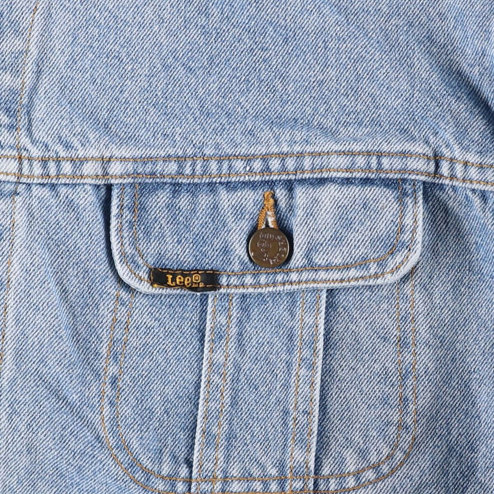 Lee RIDERS denim jacket, men's size XL. unclear Blue type light blue Vintage Second Hand