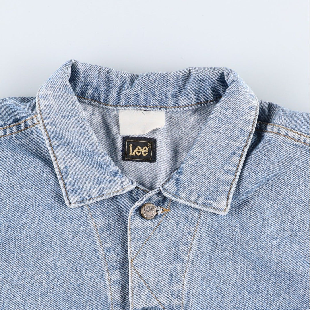 Lee RIDERS denim jacket, men's size XL. unclear Blue type light blue Vintage Second Hand