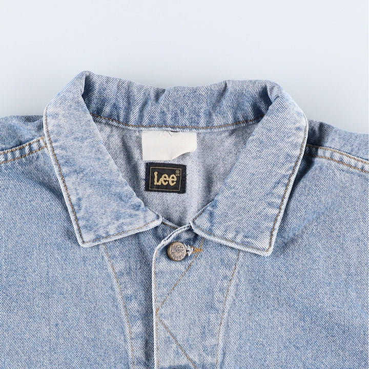 Lee RIDERS denim jacket, men's size XL. unclear Blue type light blue Vintage Second Hand
