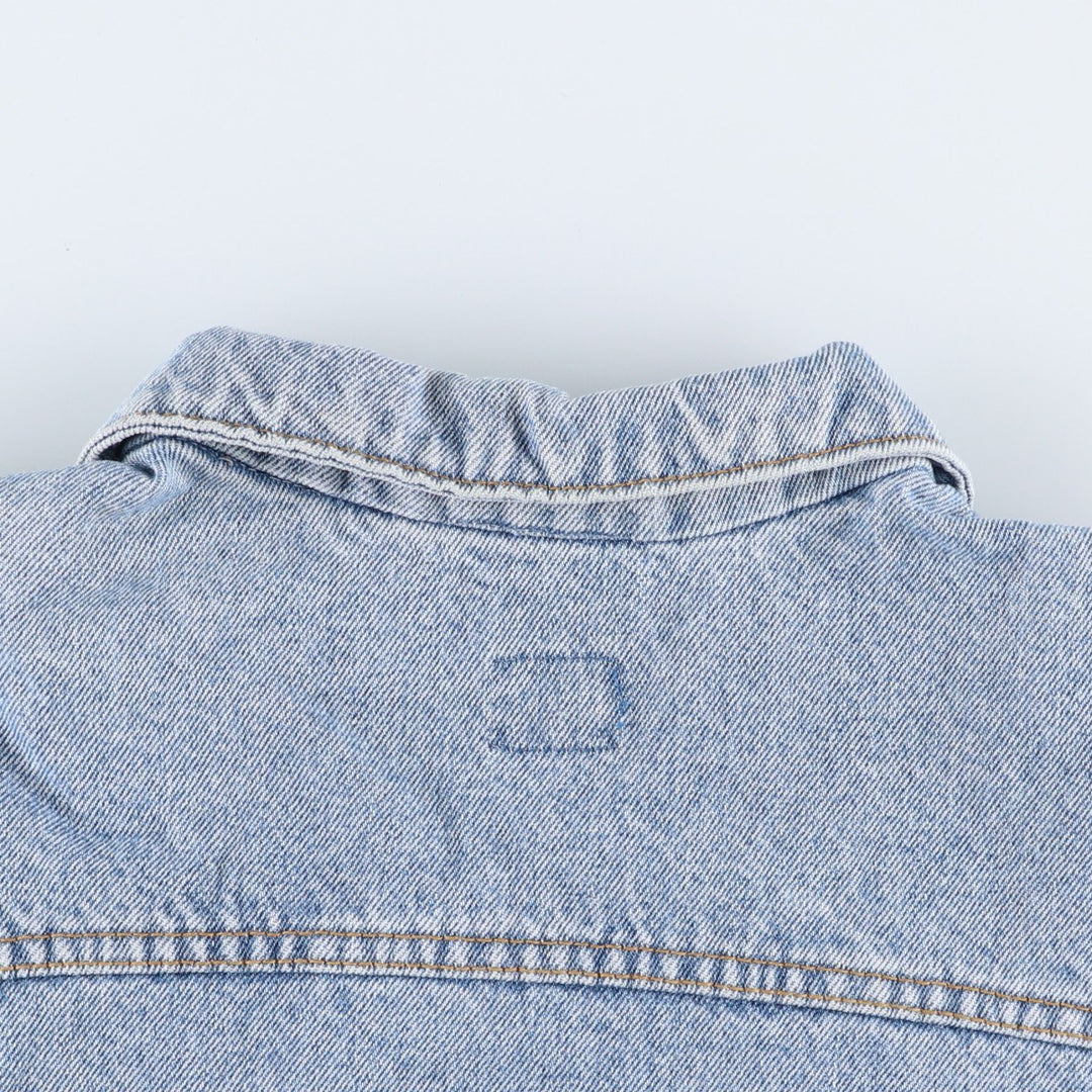 Lee RIDERS denim jacket, men's size XL. unclear Blue type light blue Vintage Second Hand