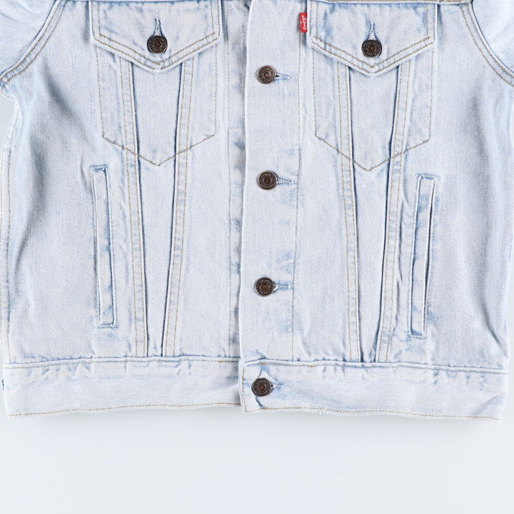 90'S Levi's 70503-0208 Denim Jacket, Men's Size Small, Vintage cotton blue type Vintage Second Hand