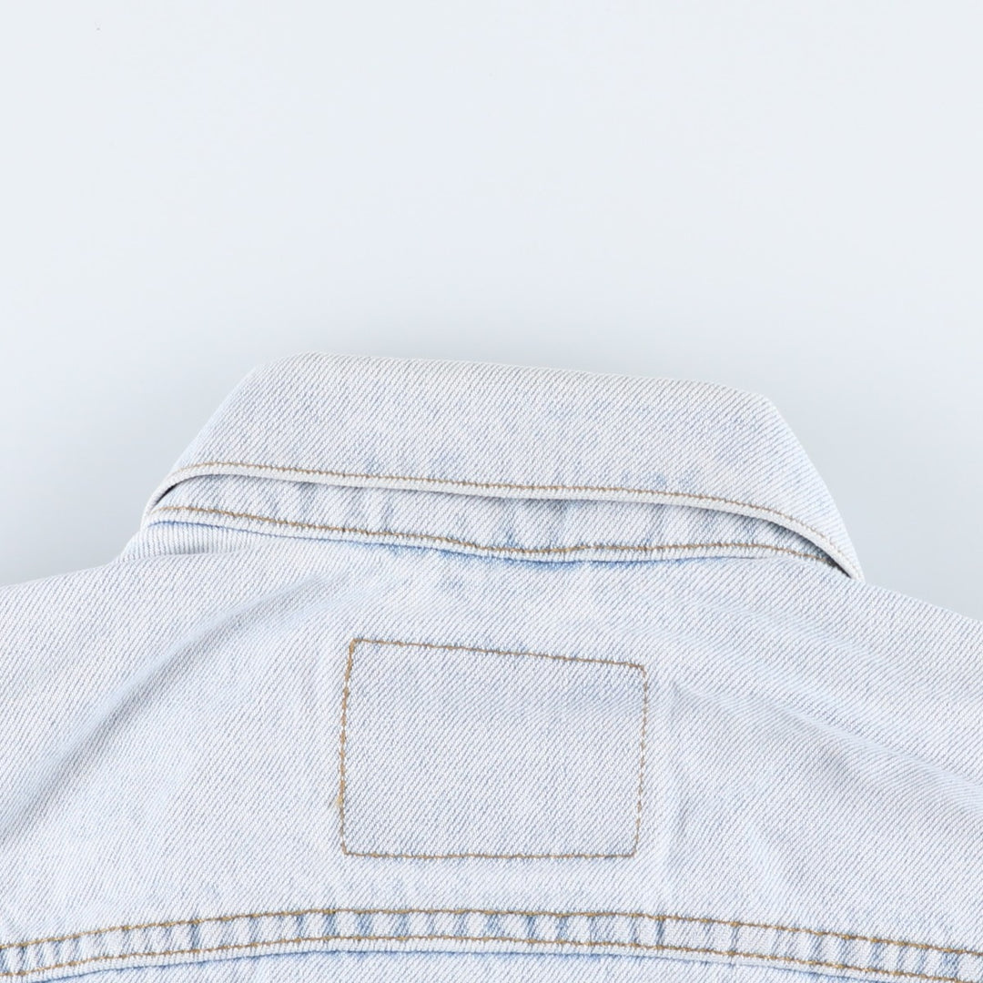 90'S Levi's 70503-0208 Denim Jacket, Men's Size Small, Vintage cotton blue type Vintage Second Hand