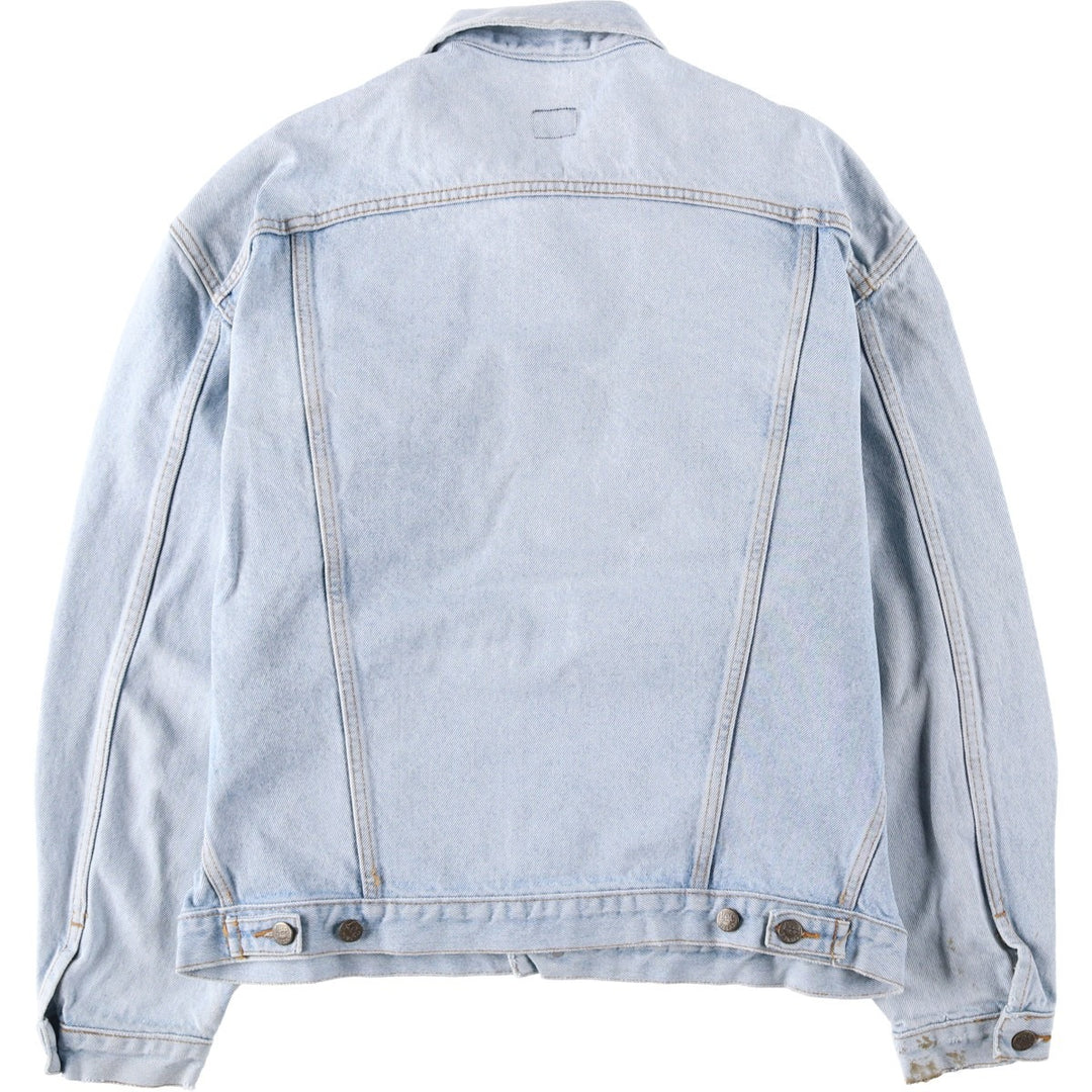 Lee RIDERS denim jacket (men's size M) cotton Blue type light blue Vintage Second Hand