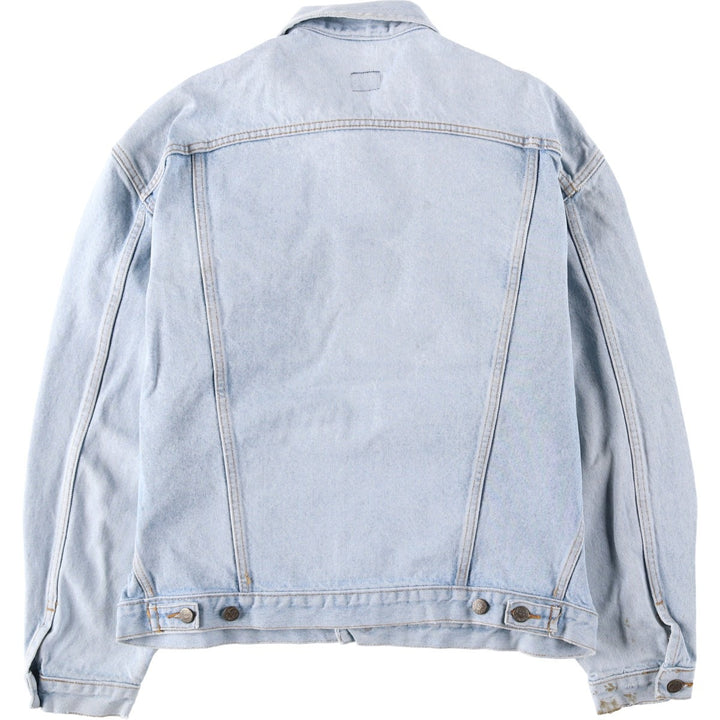 Lee RIDERS denim jacket (men's size M) cotton Blue type light blue Vintage Second Hand