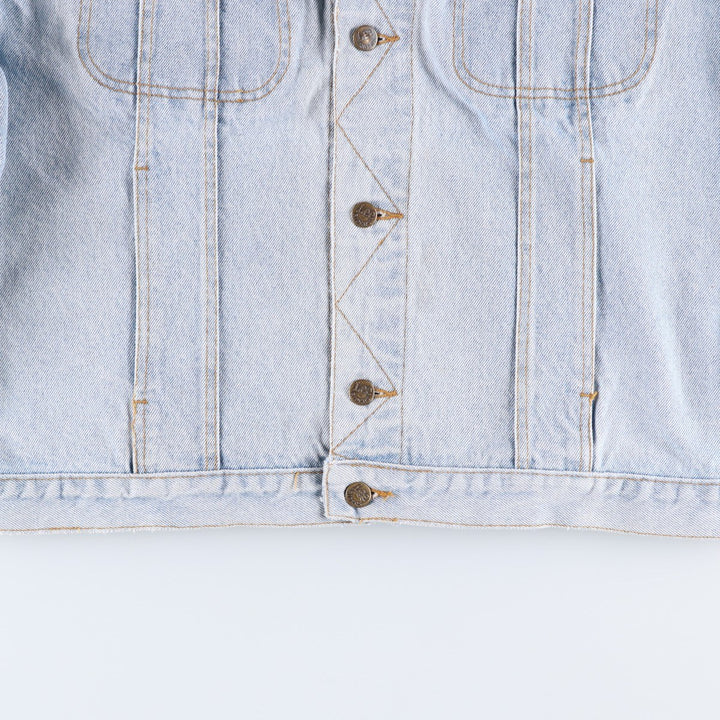 Lee RIDERS denim jacket (men's size M) cotton Blue type light blue Vintage Second Hand