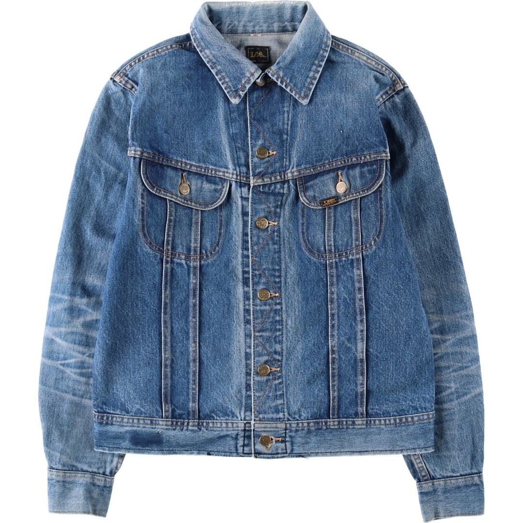 Lee RIDERS denim jacket (men's size M) unclear blue type Vintage Second Hand