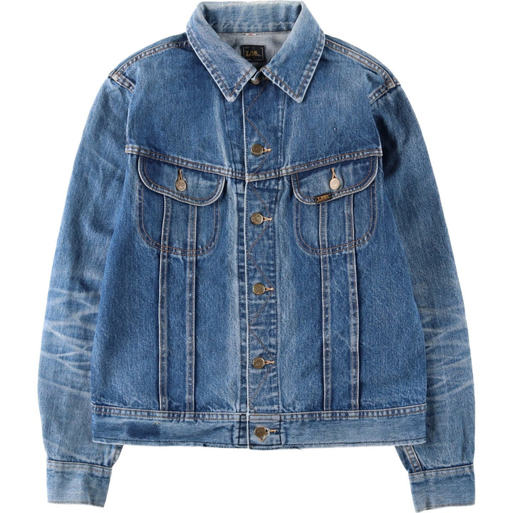 Lee RIDERS denim jacket (men's size M) unclear blue type Vintage Second Hand