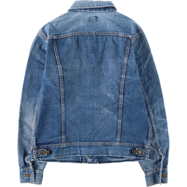 Lee RIDERS denim jacket (men's size M) unclear blue type Vintage Second Hand