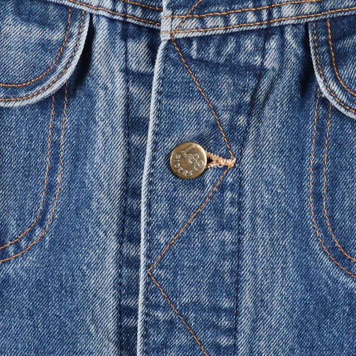 Lee RIDERS denim jacket (men's size M) unclear blue type Vintage Second Hand
