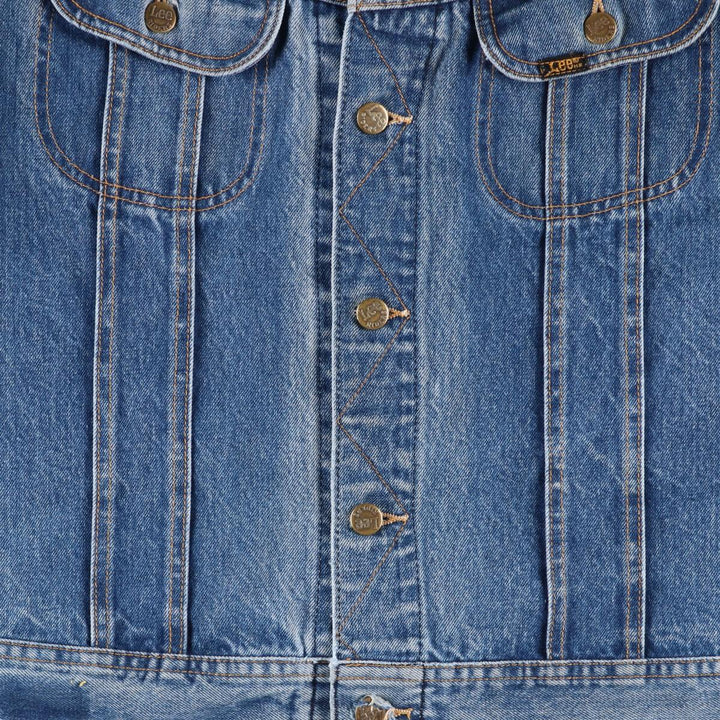Lee RIDERS denim jacket (men's size M) unclear blue type Vintage Second Hand
