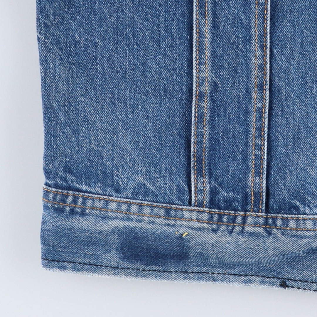 Lee RIDERS denim jacket (men's size M) unclear blue type Vintage Second Hand
