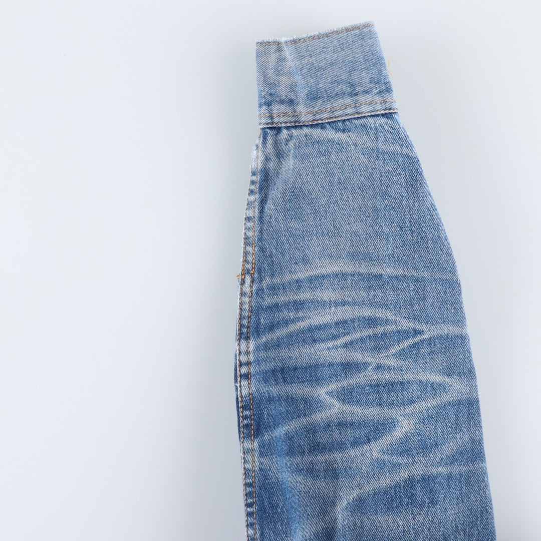 Lee RIDERS denim jacket (men's size M) unclear blue type Vintage Second Hand