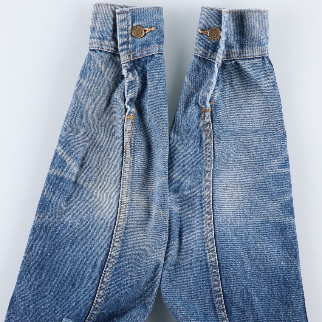 Lee RIDERS denim jacket (men's size M) unclear blue type Vintage Second Hand