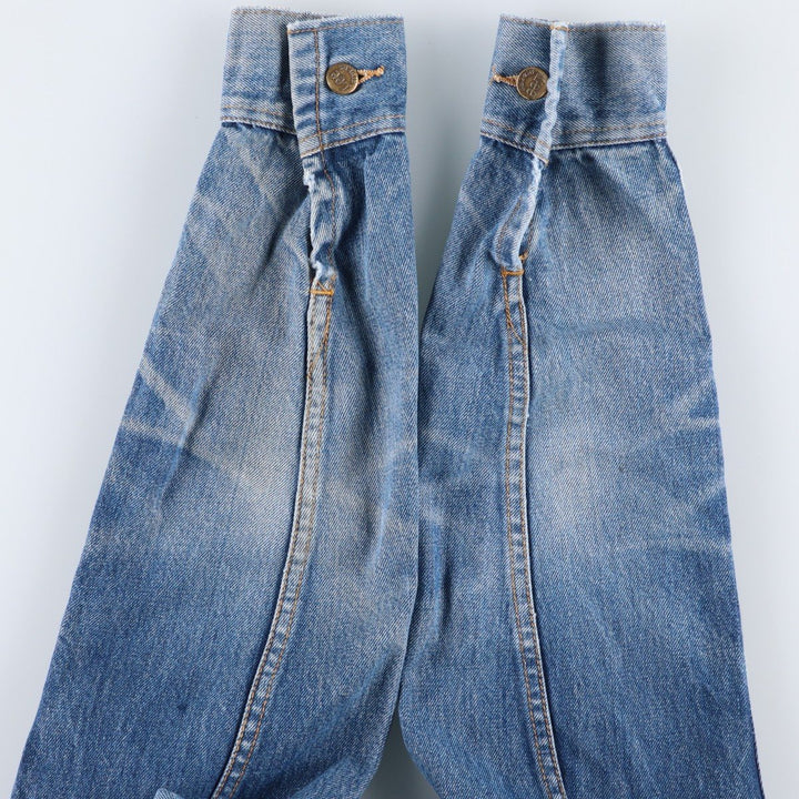 Lee RIDERS denim jacket (men's size M) unclear blue type Vintage Second Hand