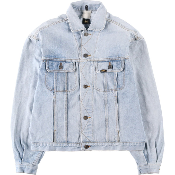 Lee Riders denim jacket, denim jacket, men's size S cotton Blue type light blue Vintage Second Hand