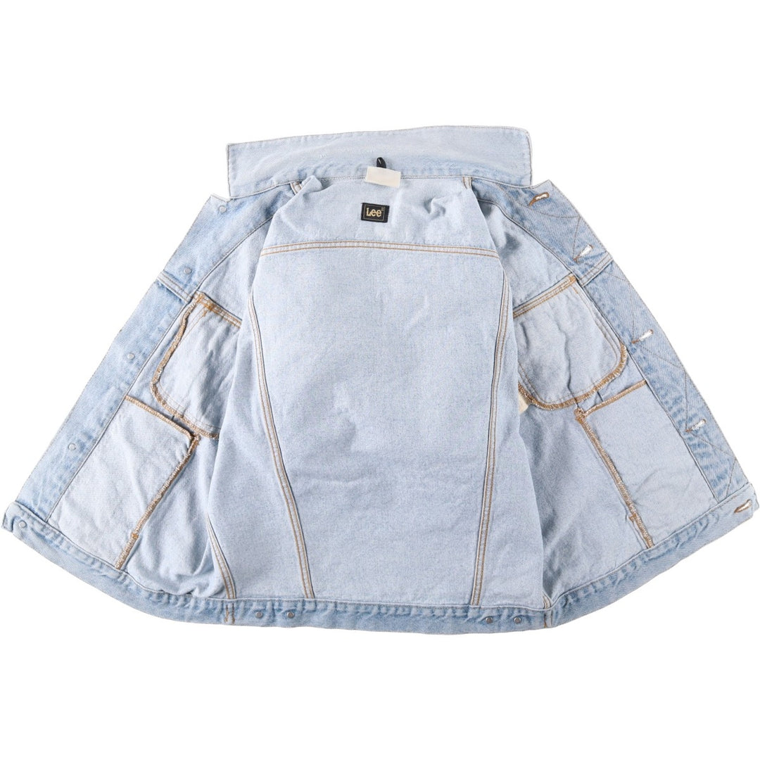 Lee Riders denim jacket, denim jacket, men's size S cotton Blue type light blue Vintage Second Hand