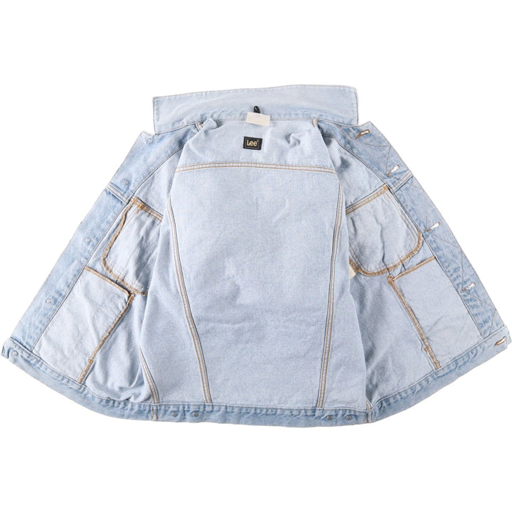 Lee Riders denim jacket, denim jacket, men's size S cotton Blue type light blue Vintage Second Hand