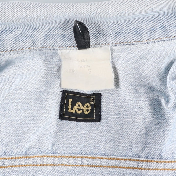 Lee Riders denim jacket, denim jacket, men's size S cotton Blue type light blue Vintage Second Hand