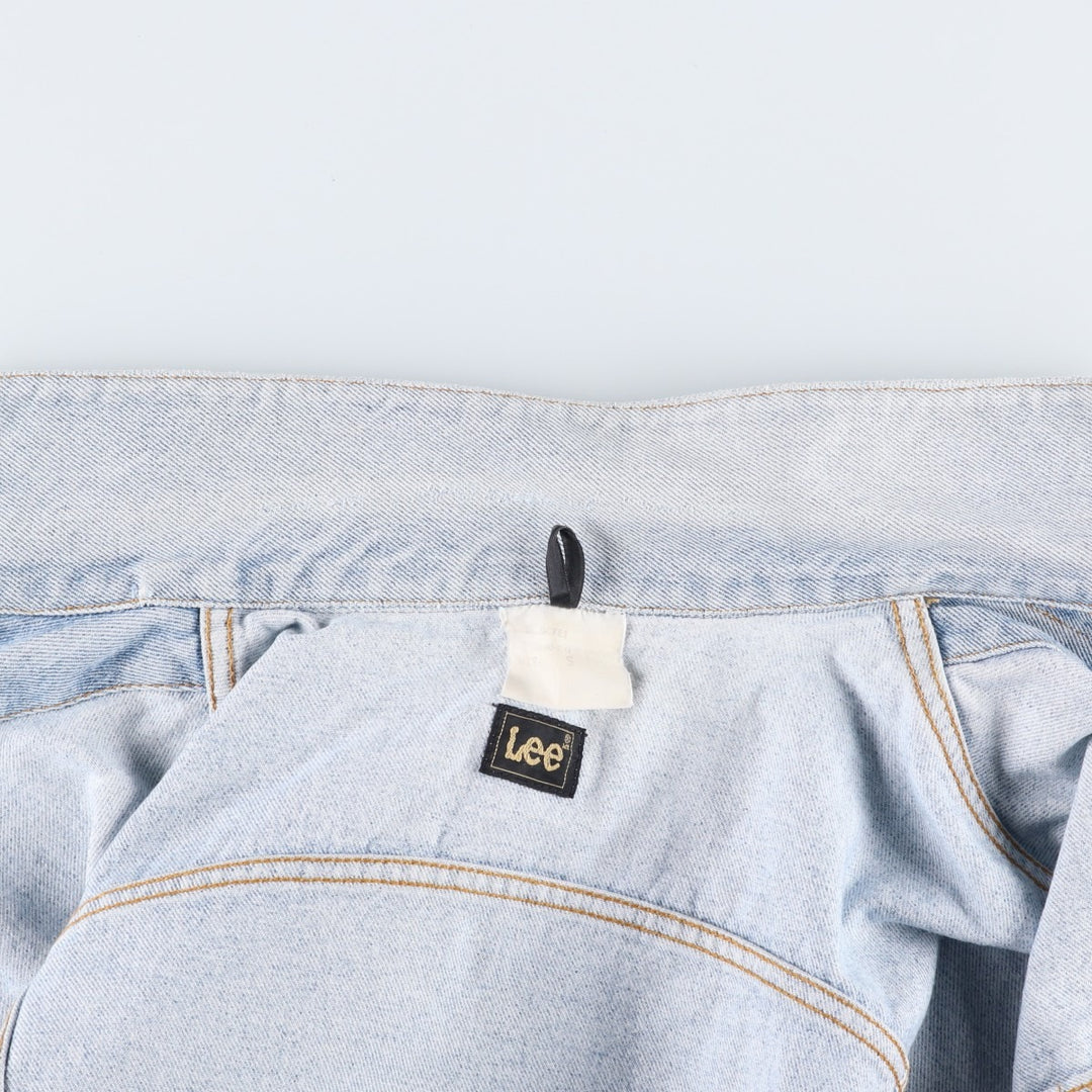 Lee Riders denim jacket, denim jacket, men's size S cotton Blue type light blue Vintage Second Hand