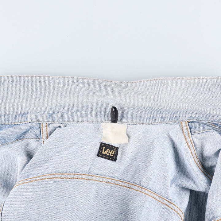 Lee Riders denim jacket, denim jacket, men's size S cotton Blue type light blue Vintage Second Hand