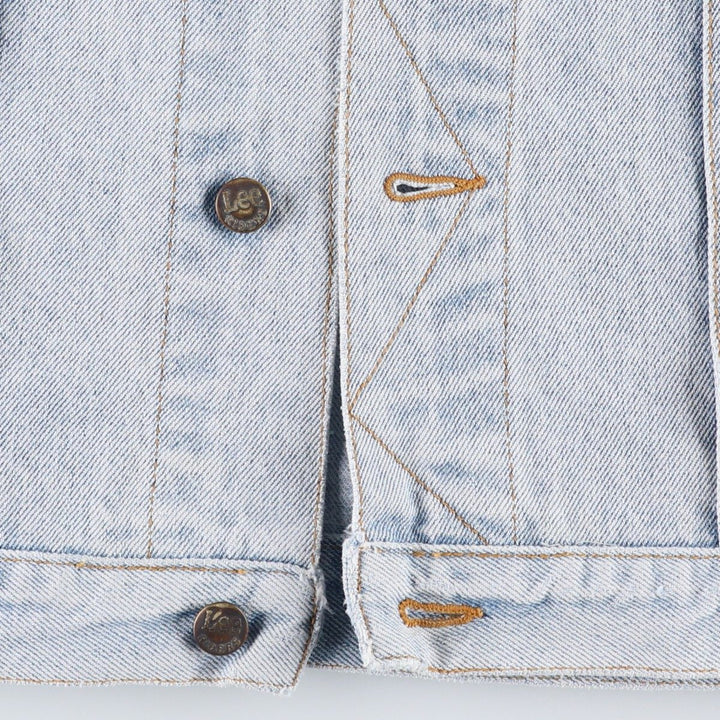 Lee Riders denim jacket, denim jacket, men's size S cotton Blue type light blue Vintage Second Hand