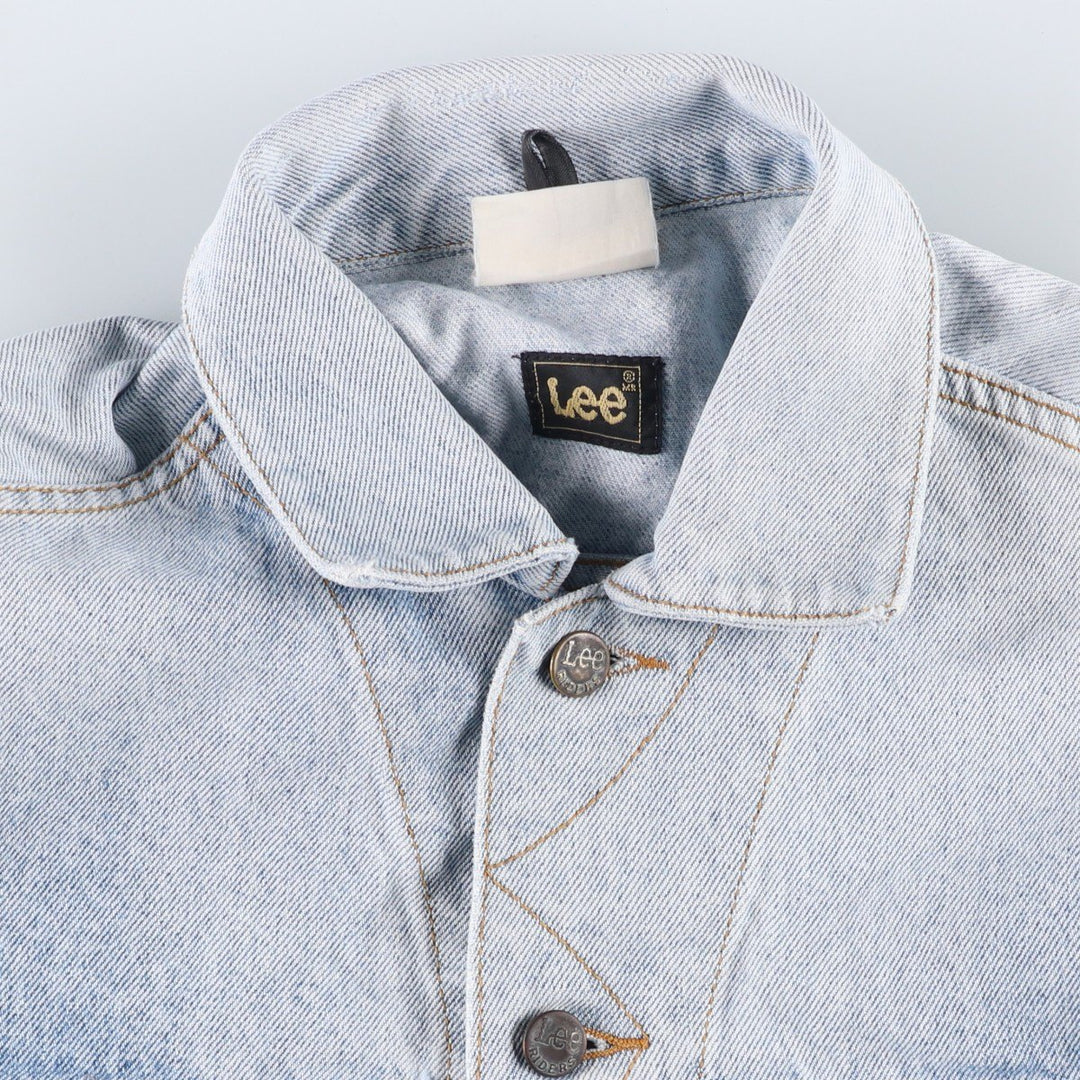 Lee Riders denim jacket, denim jacket, men's size S cotton Blue type light blue Vintage Second Hand