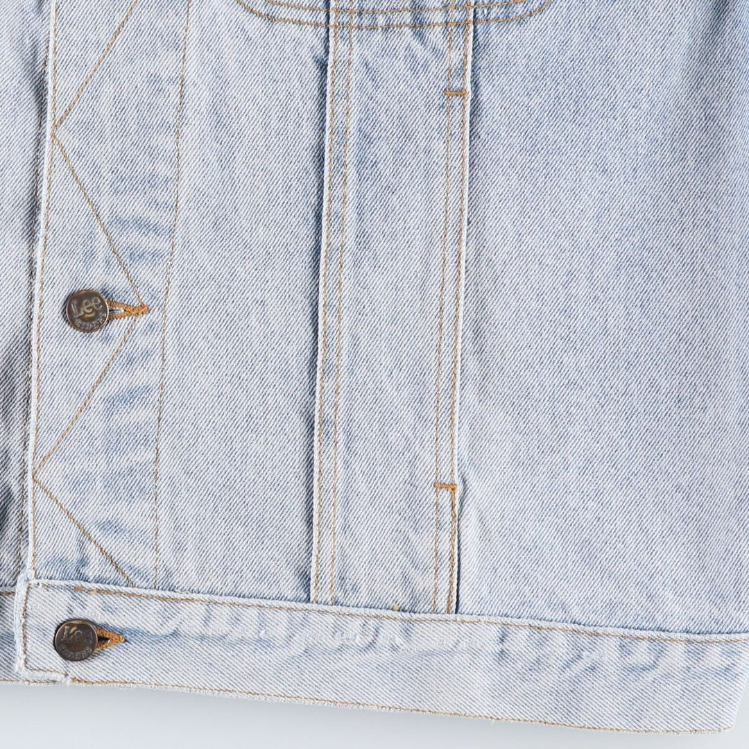 Lee Riders denim jacket, denim jacket, men's size S cotton Blue type light blue Vintage Second Hand