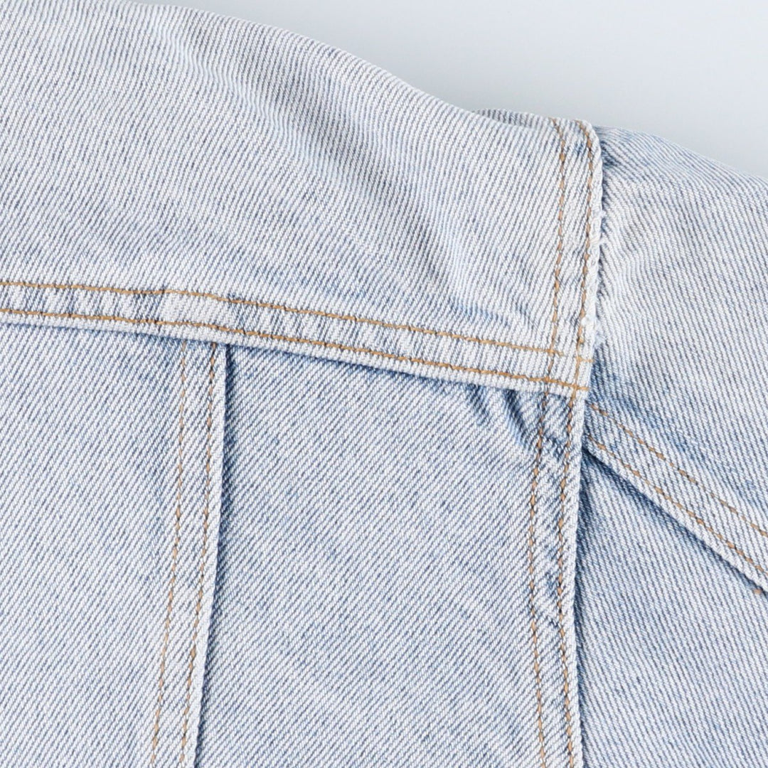 Lee Riders denim jacket, denim jacket, men's size S cotton Blue type light blue Vintage Second Hand