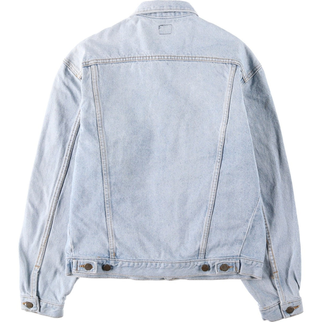 Lee RIDERS denim jacket, men's size XL. cotton Blue type light blue Vintage Second Hand