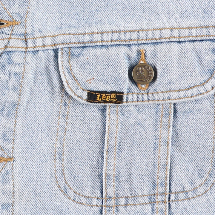 Lee RIDERS denim jacket, men's size XL. cotton Blue type light blue Vintage Second Hand