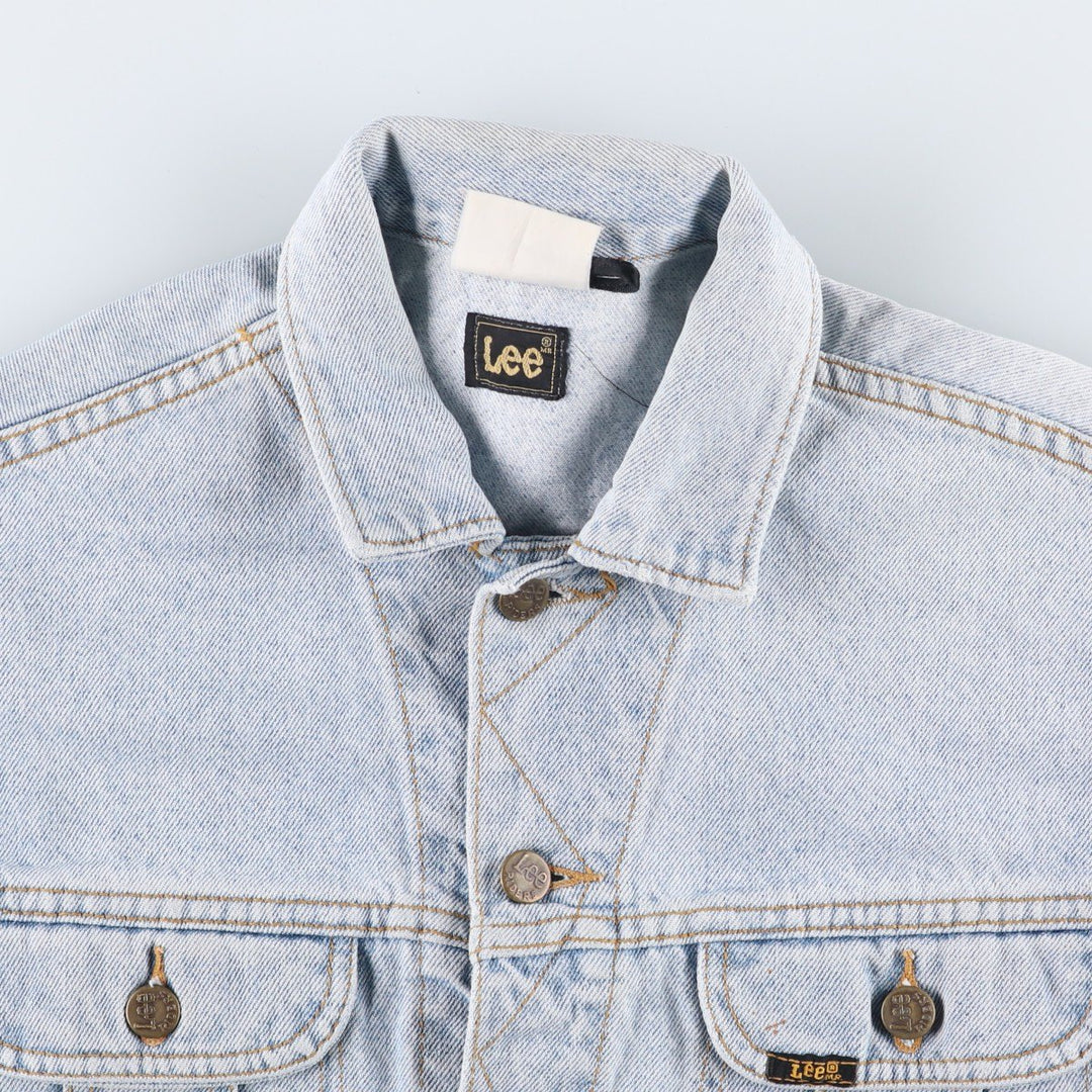 Lee RIDERS denim jacket, men's size XL. cotton Blue type light blue Vintage Second Hand